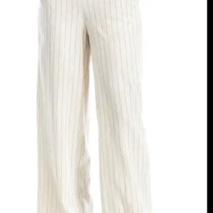 Max Studio Cream Wide Leg Pants